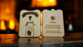 Bierstatusscheibe, Parkscheibe Holz, Partygag, Geschenkidee